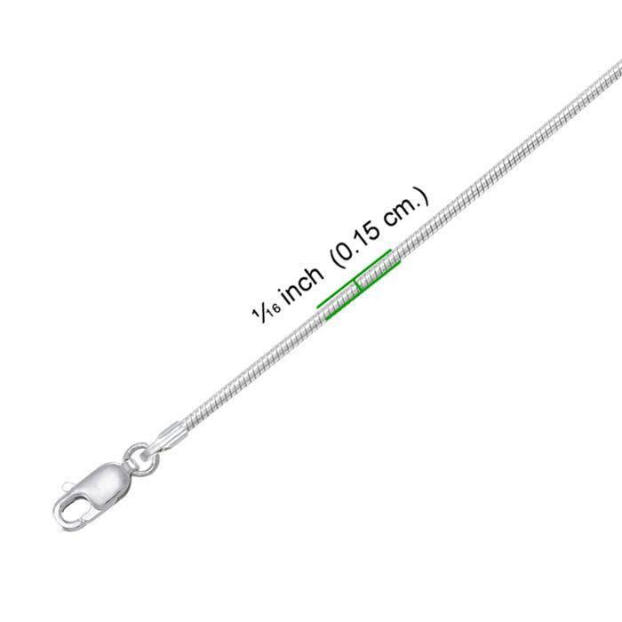 Snake Sterling Silver Chain CH3910