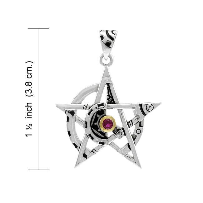 The Star Steampunk Silver and Gold Accent MPD3923