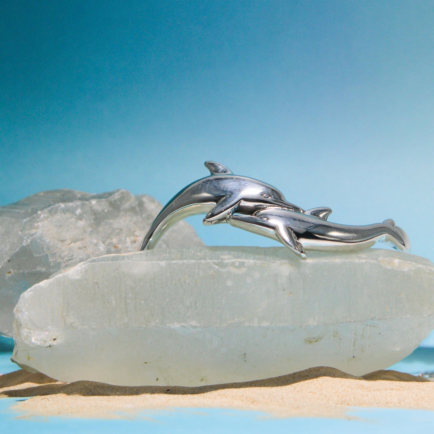 The Tale of the Gentle Dolphin Cuff Bracelet TBG014