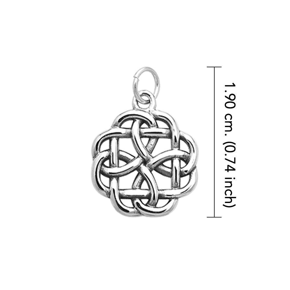 Celtic Knotwork Sterling Silver Charm TCM025