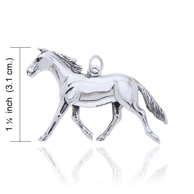 Palouse Horse Silver Charm TCM176