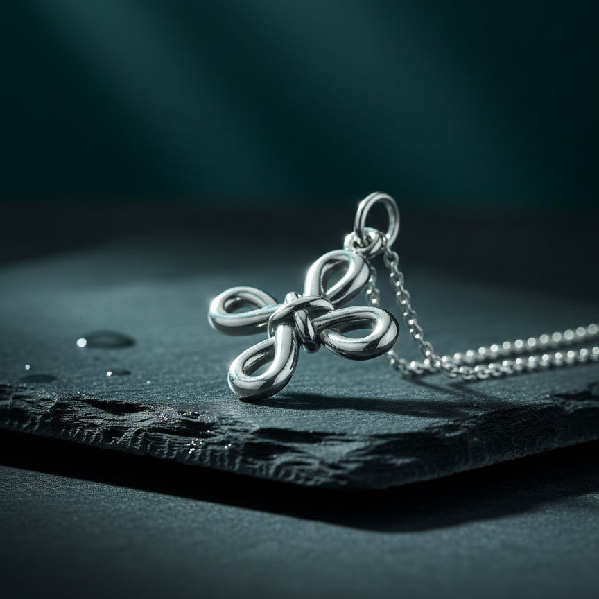 Knot Cross Sterling Silver Charm TCM625*