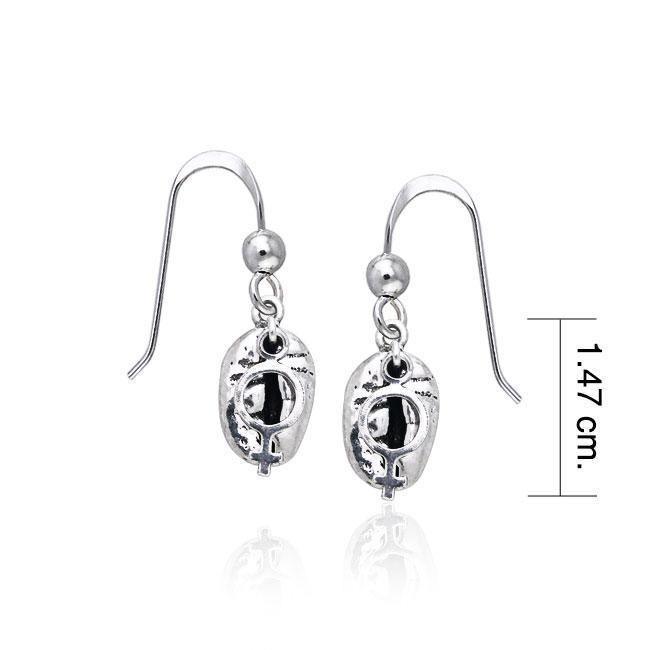 Coffee Bean Earrings TE616