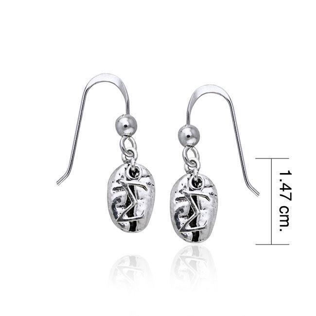 ∑ Coffee Bean Earrings TE624