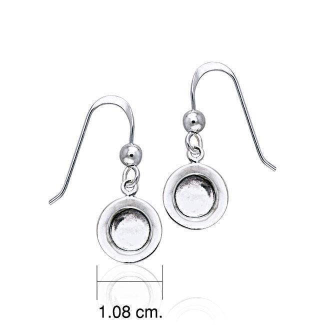 Coffee cup saucer Earrings TE635