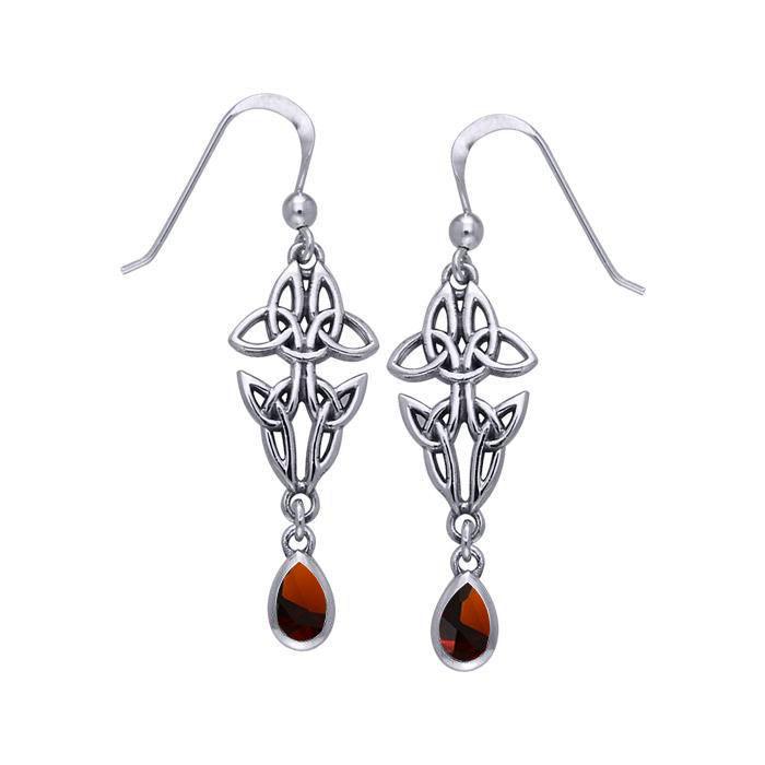 Celtic Knotwork Sterling Silver Earrings TER120