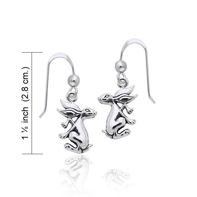 Hare Sterling Silver Earrings TER957