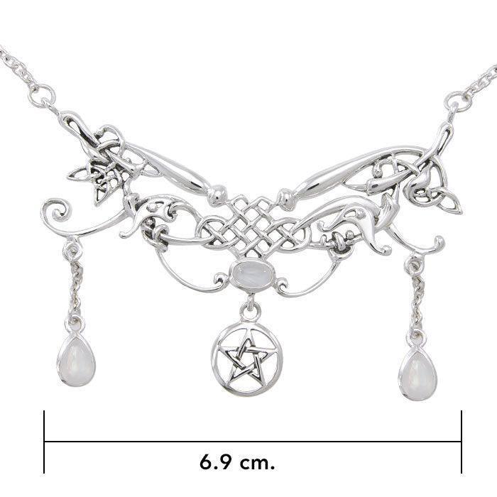 Celtic Fairy Queen Pentacle Necklace TNC415P
