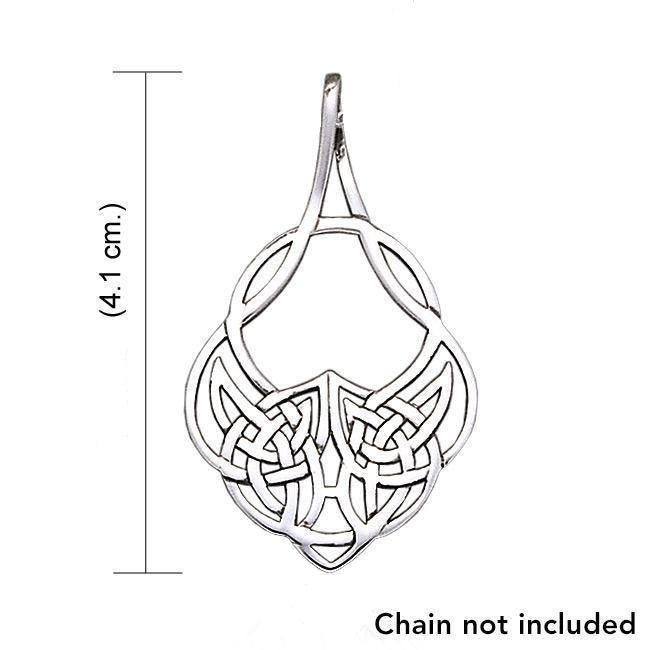 Celtic Knotwork Sterling Silver Pendant TP1119