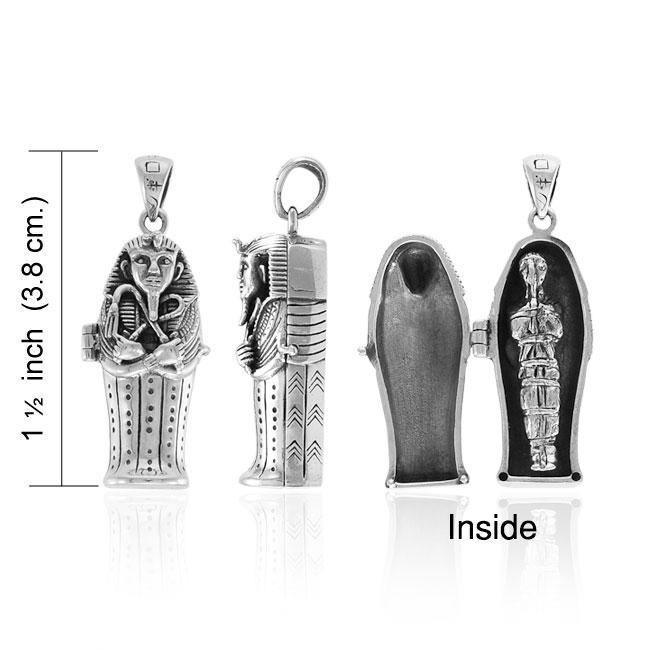 Egyptian Mummy Sarcophagus Pendant TP1272