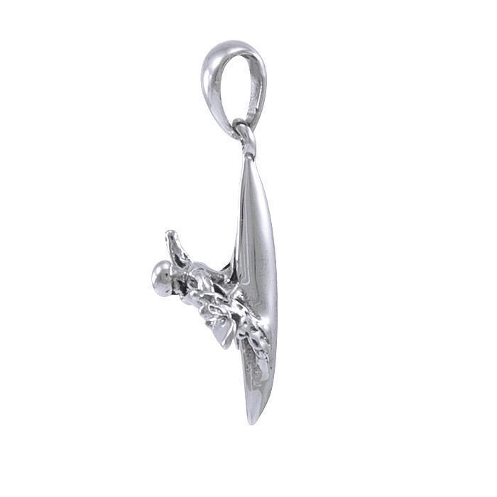Sea Kayak Sterling Silver Pendant TP1656