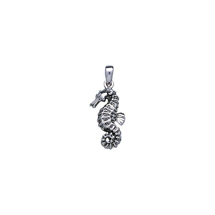 Seahorse Sterling Silver Pendant TP2454 - Jewelry