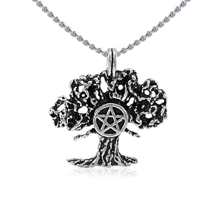 Tree Pentagram Pendant TP3322