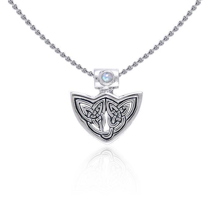Celtic Knotwork Silver Pendant TP3427