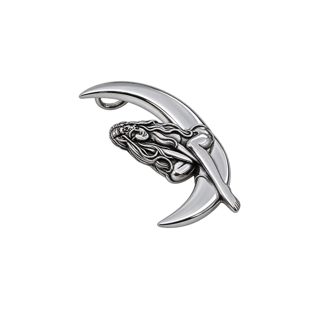 Child of the Moon Fairy Sterling Silver Pendant TPD030