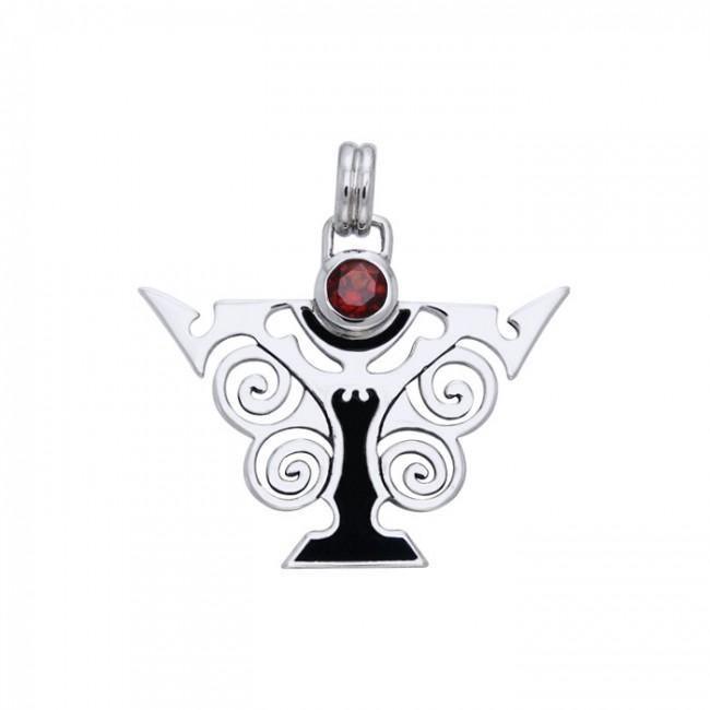 Viking Borre Sterling Silver Pendant TPD1208