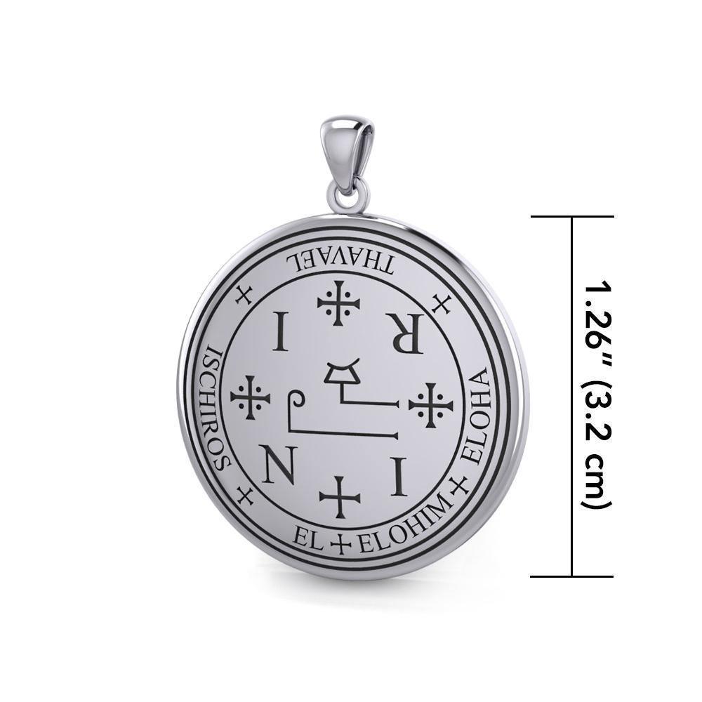 Sigil of the Archangel Thavael Sterling Silver Pendant TPD2822