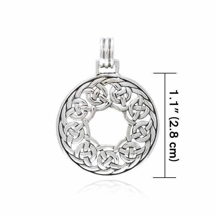 Celtic Knotwork Silver Pendant TPD3724