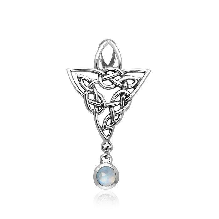 Celtic Knotwork Sterling Silver Pendant TPD376