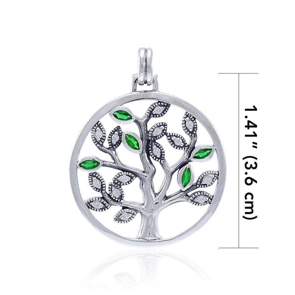 You are more than worthy ~ Sterling Silver Jewelry Tree of Life Jewelry Pendant TPD3875