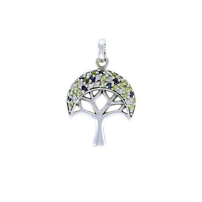 Modern Tree of Life Pendant TPD3890