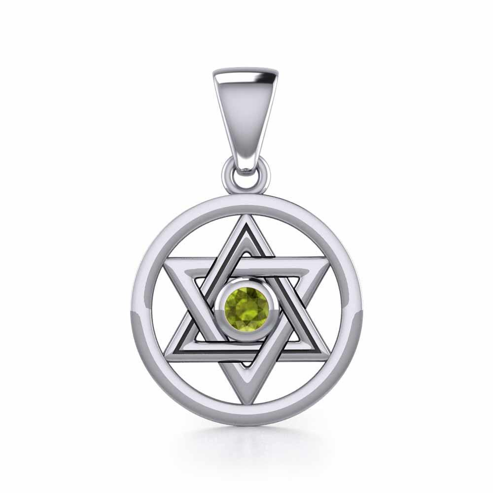 Star of David Sterling Silver Pendant TPD4297