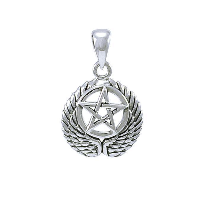 Wing The Star Sterling Silver Pendant TPD4305