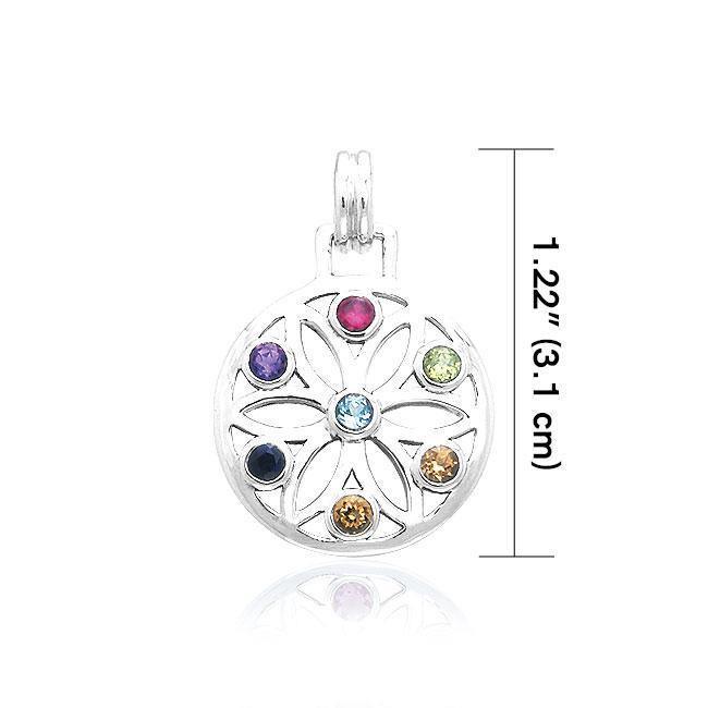 Elemental Flower of Life Pendant TPD450