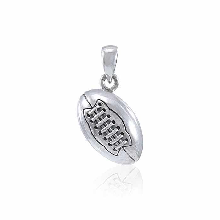 Football Silver Pendant TPD4529