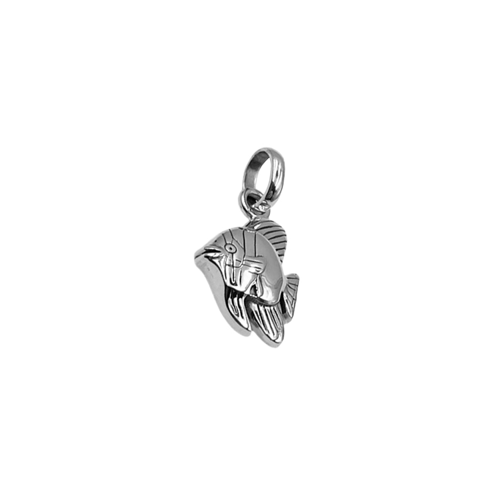 Angel Fish Sterling Silver Pendant TPD6306