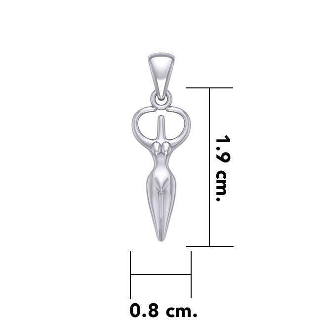 Nile River Goddess Silver Pendant TPD982