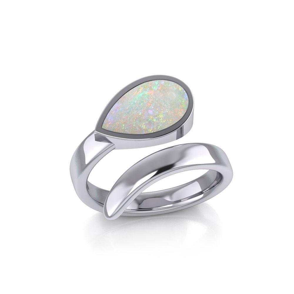 Rainbow Pride LGBTQ Sterling Silver Ring TR1367