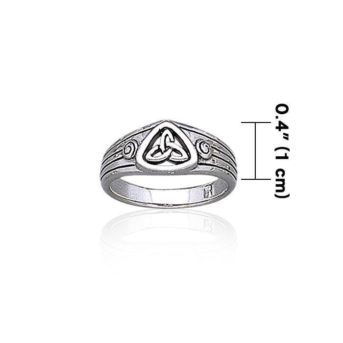 Triquetra Sterling Silver Ring TR1891