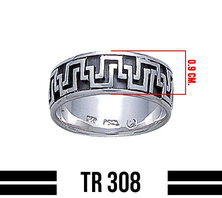 An endless multitude ~ Celtic Knotwork Sterling Silver Ring TR308