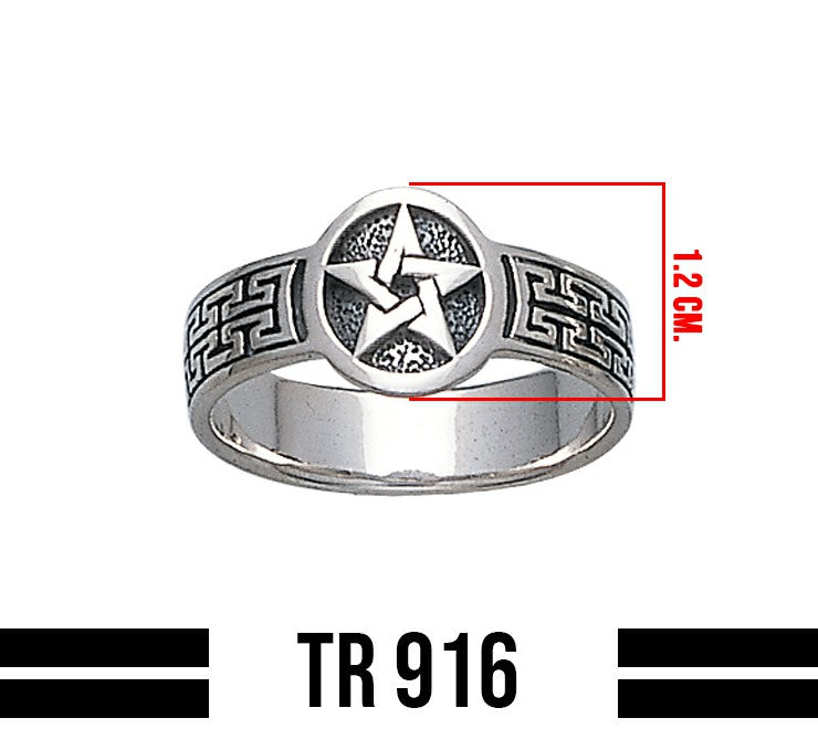 The Star Sterling Silver Ring TR916