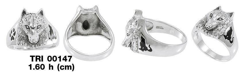 Ted Andrews Wolf Ring TRI147