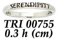 SERENDIPITY Sterling Silver Ring TRI755