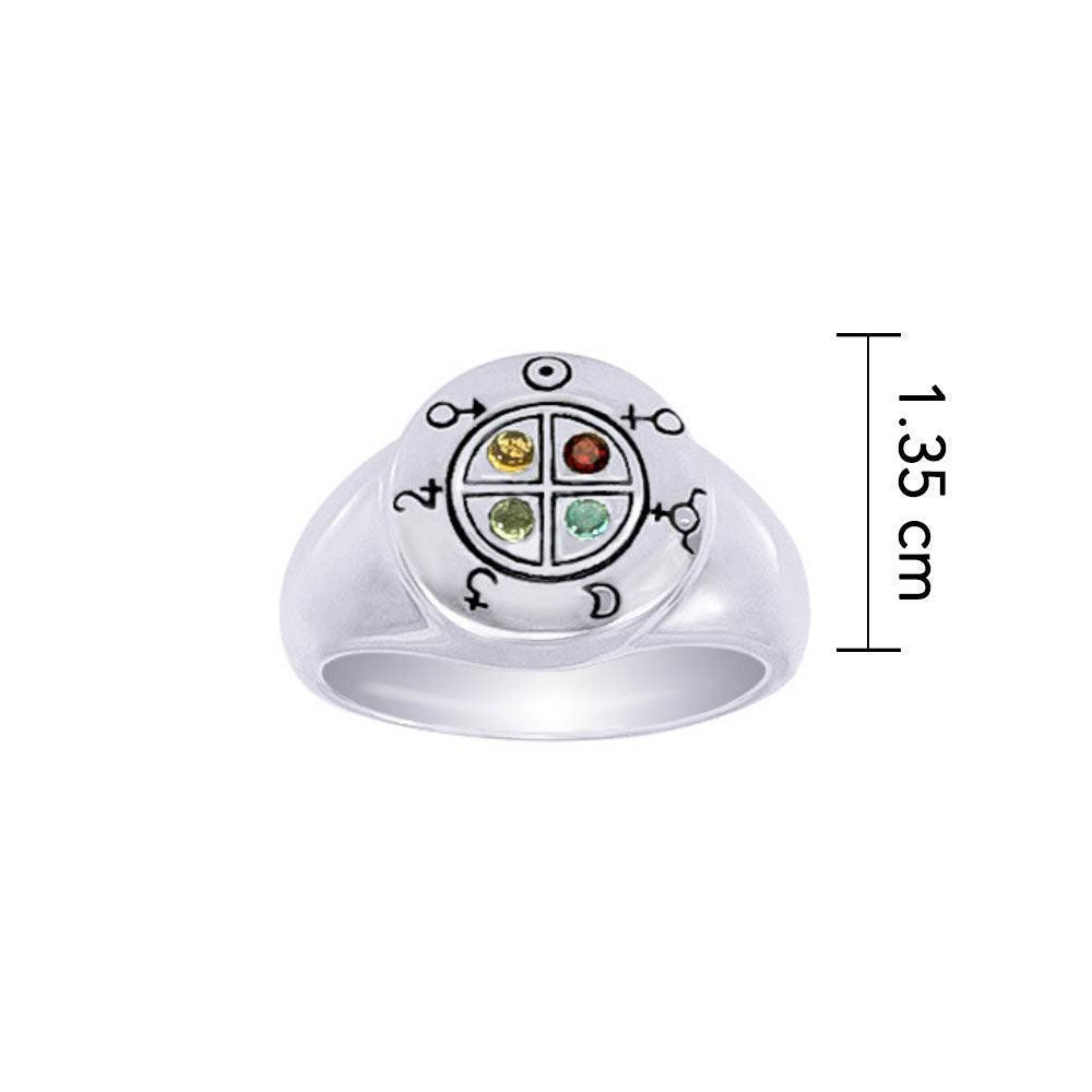Celestial Enchantments Silver Ring TRI055