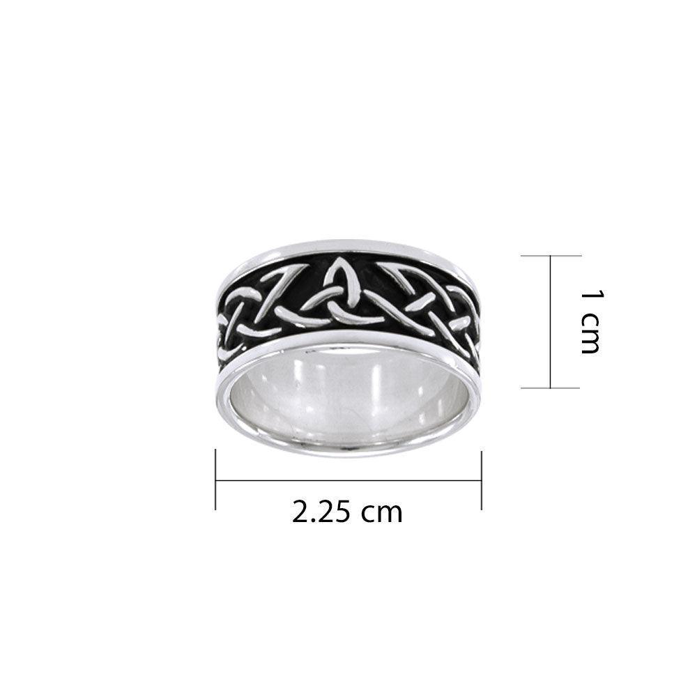 Celtic Silver Ring TRI1404