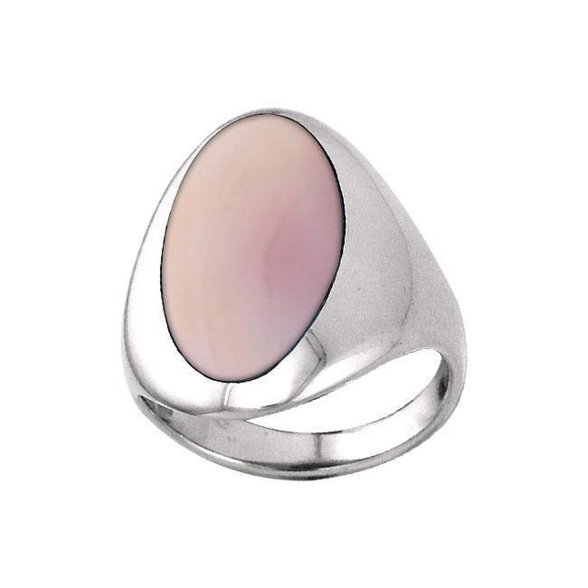 Inlaid Sterling Silver Ring TRI368