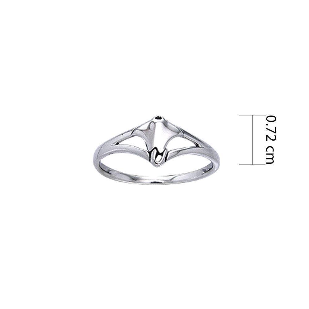 Manta ray Ring TRI388