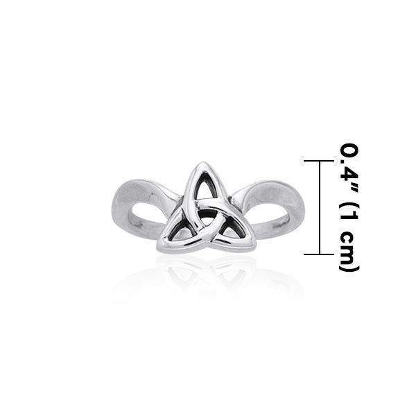 Celtic Trinity Knot Silver Ring TRI895