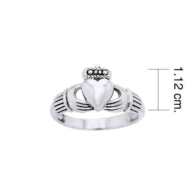 Celtic Claddagh Ring TRI965