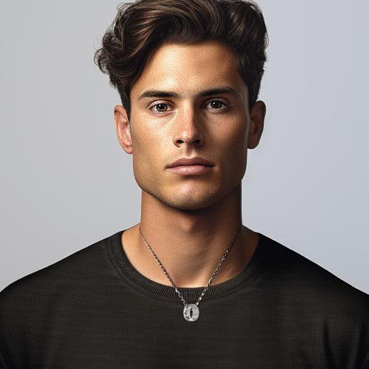 Crisis Is Opportunity Ring Necklace Set TSE024 - peterstone.dropshipping