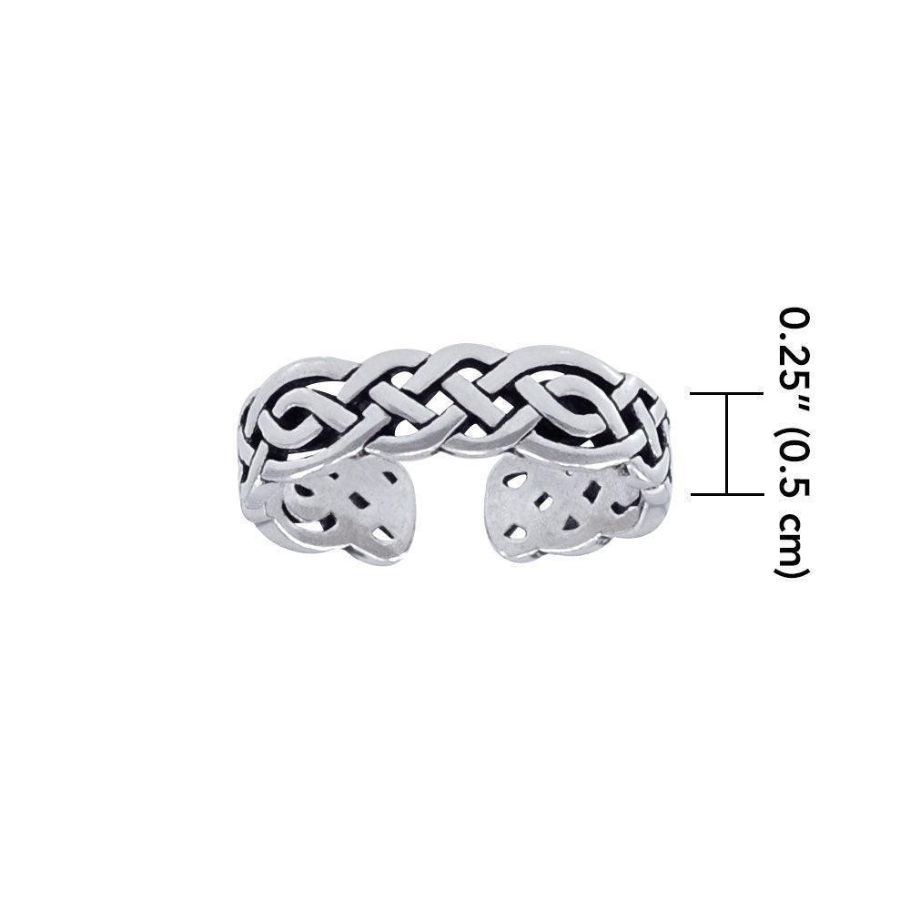 Celtic Knot Work Toe Ring TTR070