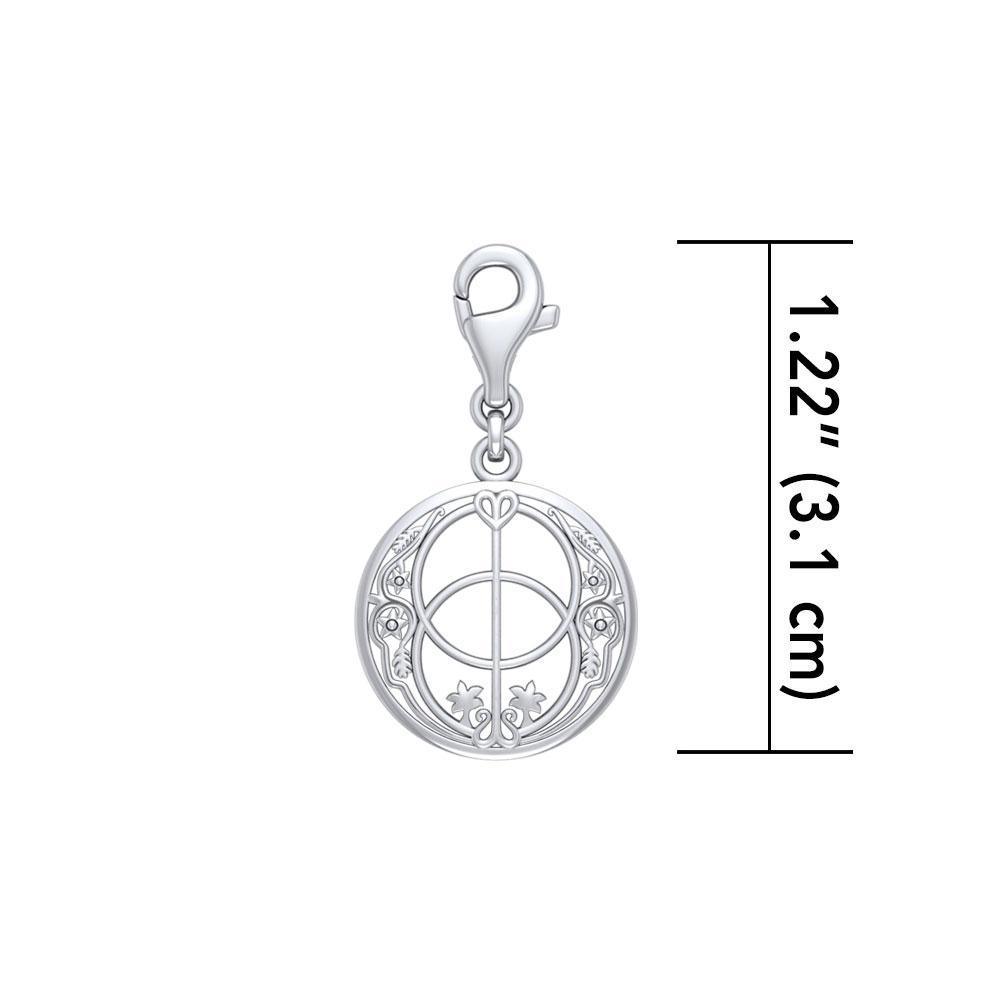 Silver Chalice Well Charm TWC014