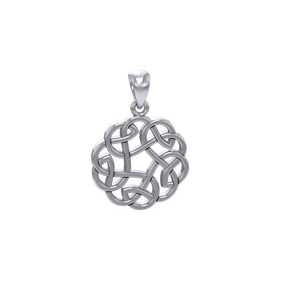 Celtic Knotwork Sterling Silver Pendant WP017