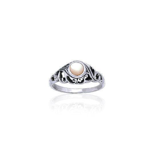 Filigree Sterling Silver Ring WR030