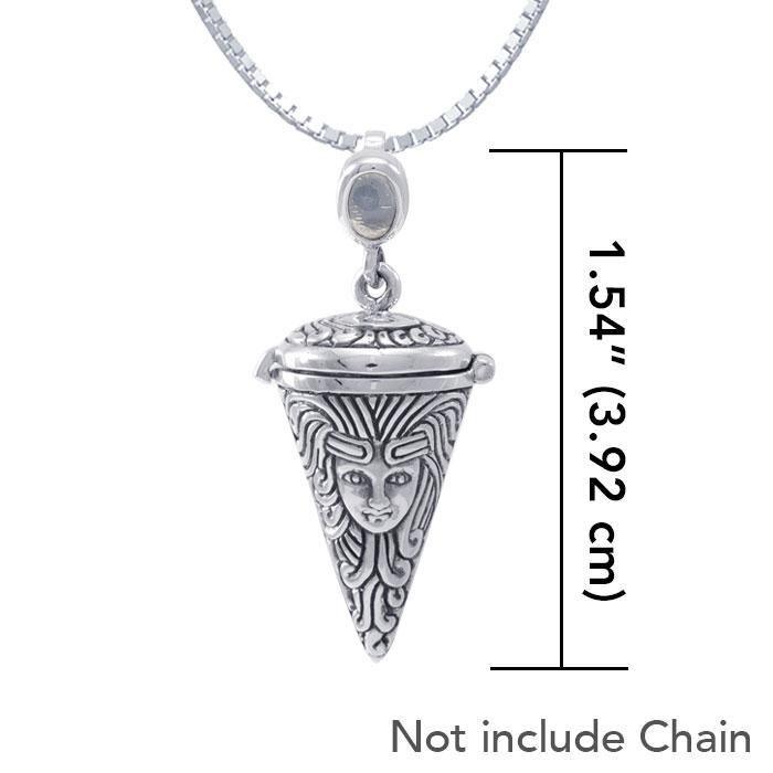 Goddess Pendulum Spell Sterling Silver Pendant TPD4730 - Jewelry