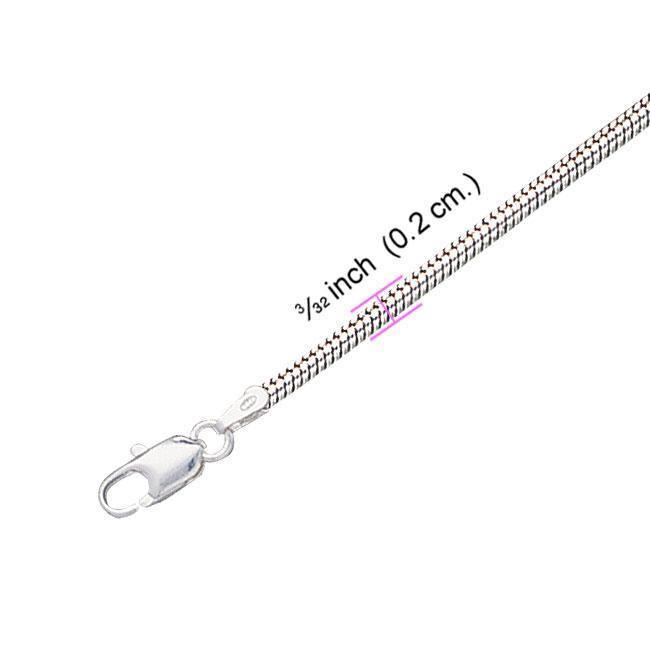 Snake Sterling Silver Chain CH2221 Chain